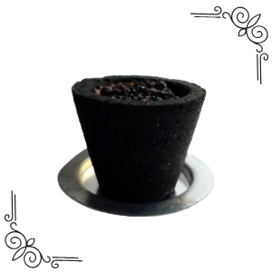 Charcoal dhoop cup also known as sambrani cup for daily worship and puja – Sanwaliyaji Exports