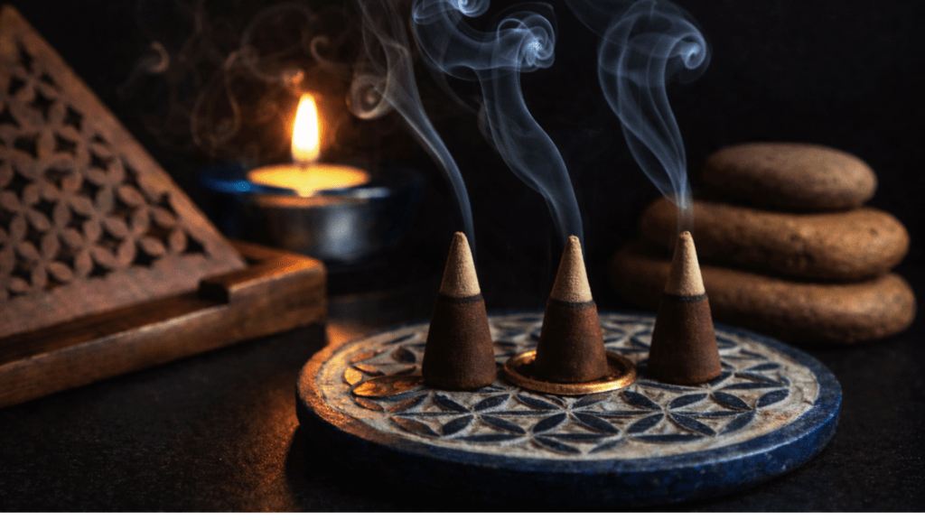 Natural Dhoop Cones for Daily Pooja & Meditation | Export Quality from India 1 dhoop cone shree sanwaliyaji exports